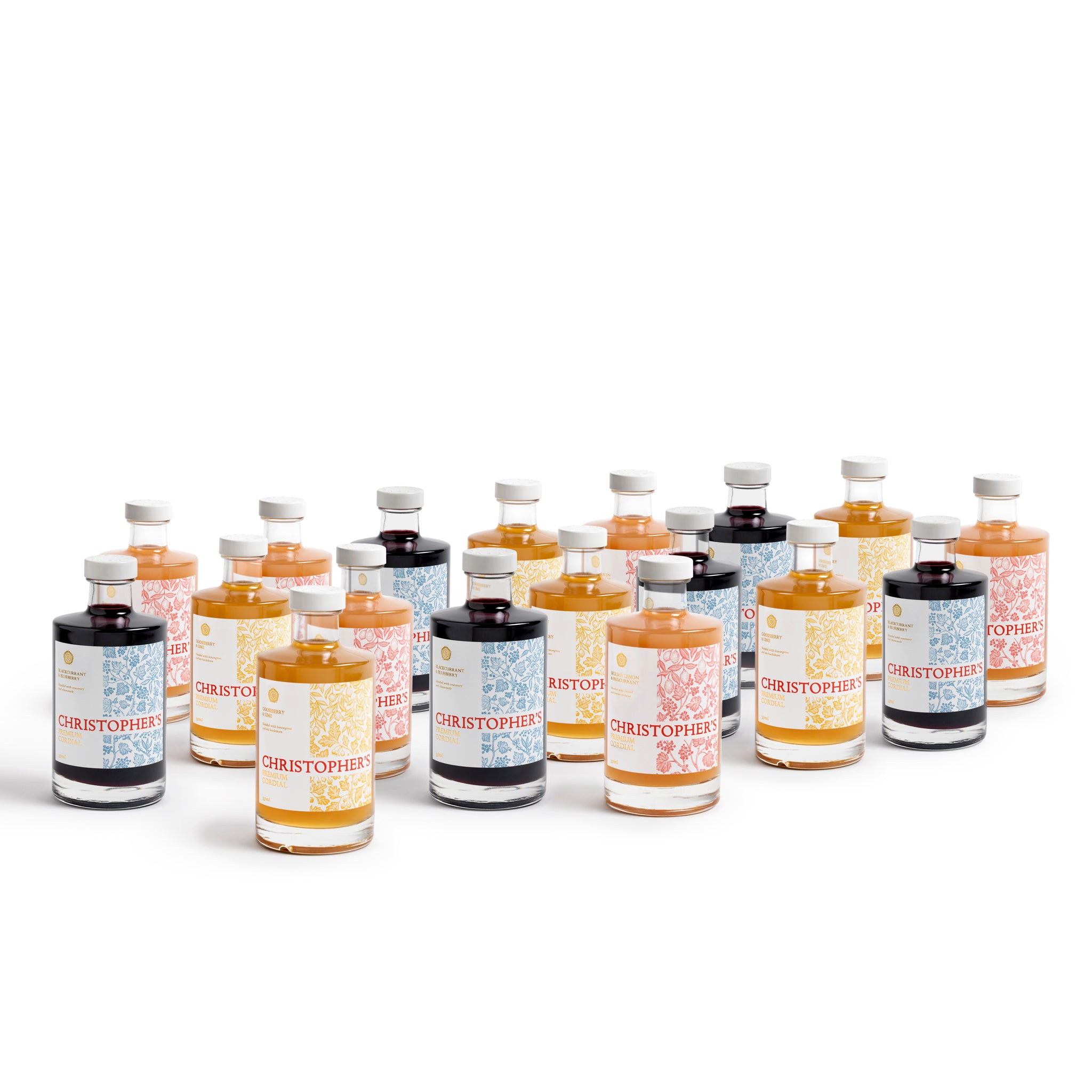 Christopher's Cordials - Pick Your Own 18 Bottle Box
